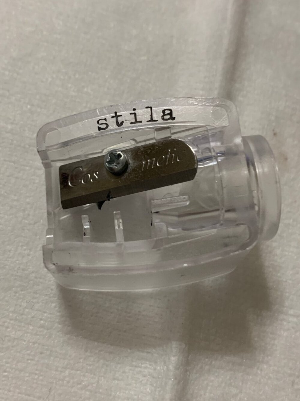 Stila PENCIL SHARPENERS gray wide and extra wide size sharpener